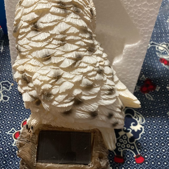 VP HOME POLYRESIN SOLAR OWL LIGHT, POWERED BY THE SUN, WITH BATTERIES, OUTDOOR - Picture 9 of 10